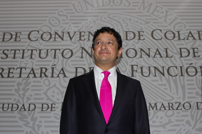 Virgilio Andrade Martínez, Secretario de la Función Pública. Foto: Cuartoscuro