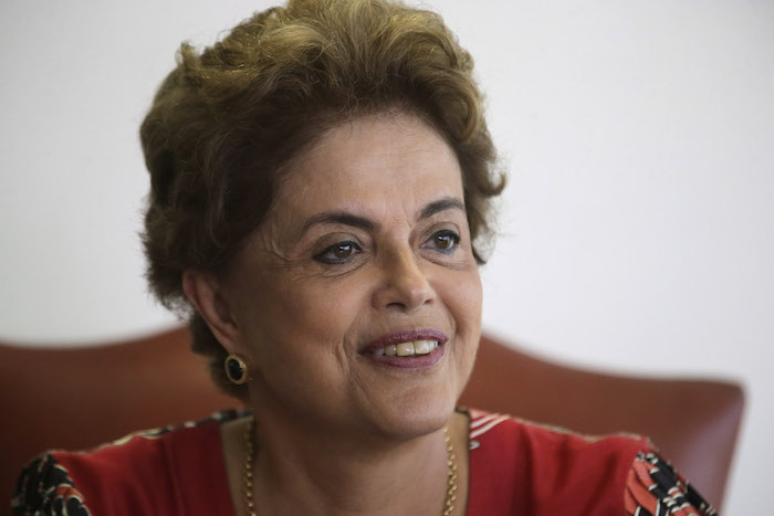 La Presidenta Brasileña Dilma Rousseff Foto Ap