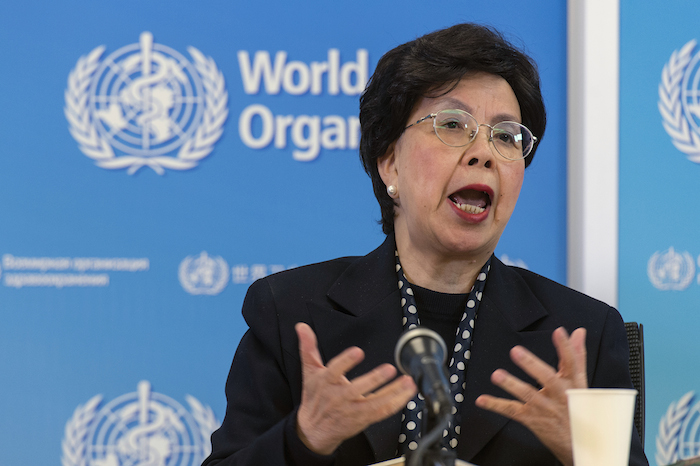 Margaret Chan Directora General De La Organización Mundial De La Salud En Conferencia De Prensa En La Sede De La Organización En Ginebra Suiza El De Marzo Del Foto Ap