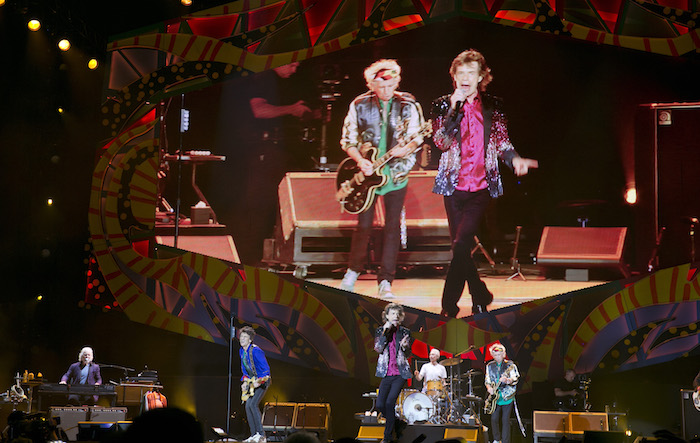 El Guitarrista Keith Richards Y El Cantante Mick Jagger Durante El Concierto De Los Rolling Stones En La Habana Foto Ap