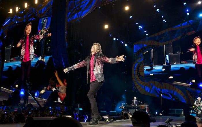 Mick Jagger De Los Rolling Stones Durante El Histórico Concierto Gratuito De La Banda Británica En La Habana Foto Ap