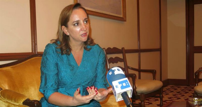 La Secretaria De Relaciones Exteriores Claudia Ruiz Massieu Durante Una Entrevista Con Efe En Nueva Delhi Foto Efe