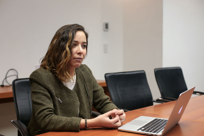 Ximena López, investigadora del Cidac. Foto: Francisco Cañedo, SinEmbargo