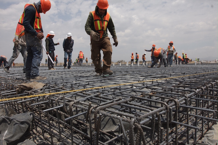 Obras En El Campamento De Oficinas Dentro Del Naicm Foto Valentina López Sinembargo