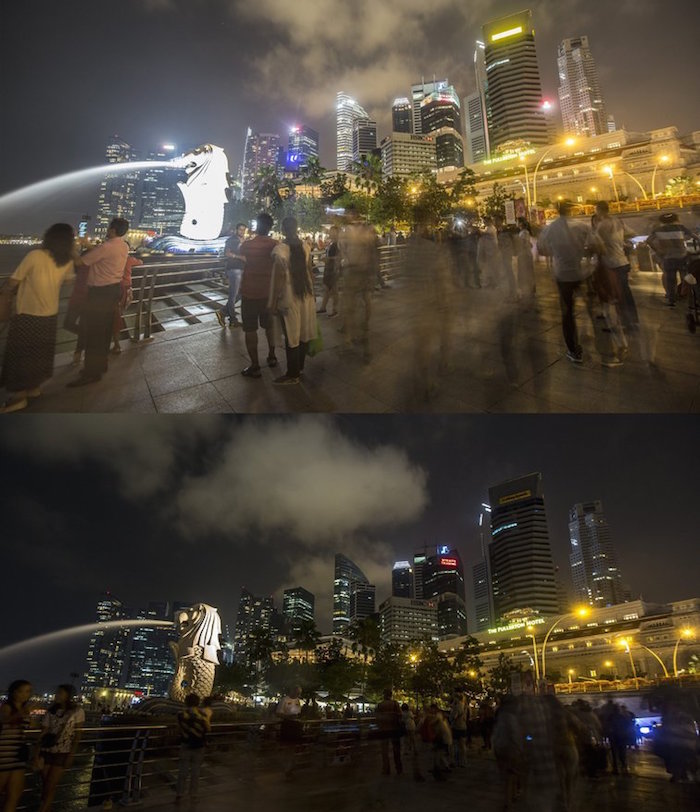 Centro de Singapur. Foto: EFE