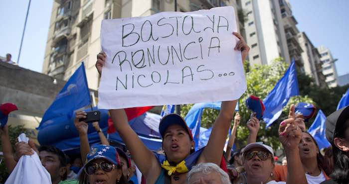 Se Esperaba Que Acudiera Mucha Gente a Las Dos Protestas Pero Fue Menos De La Esperada Foto Ap