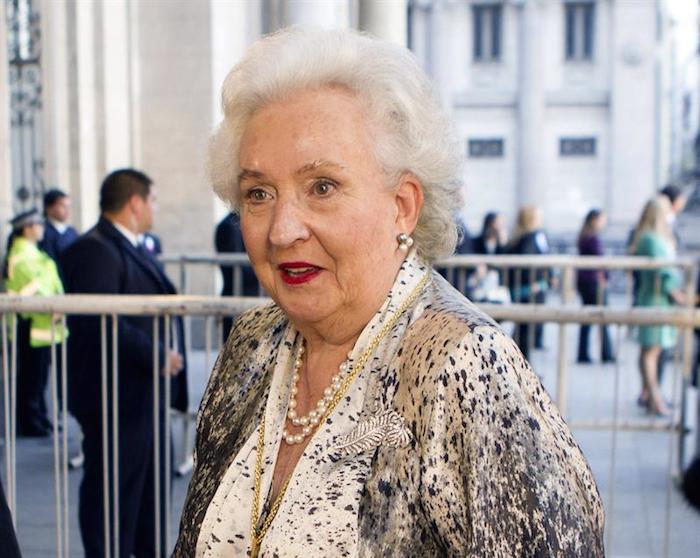 Infanta Pilar de Borbón, hermana del rey Juan Carlos. Foto: Efe