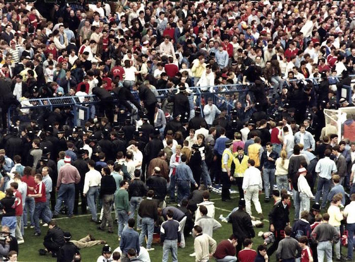 Imagen Facilitada Por La Investigación De La Tragedia De Hillsborough E Incluída Como Prueba En El Caso Que Muestra La Grada De Leppins Lane Durante El Partido Disputado Entre El Liverpool Y El Nottingham Forest El De Abril De Foto Efe