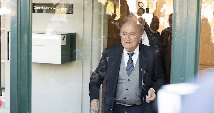 El Expresidente De La Fifa Josep Blatter Hoy Tras Testificar Ante El Tribunal Arbitral Del Deporte Foto Efe