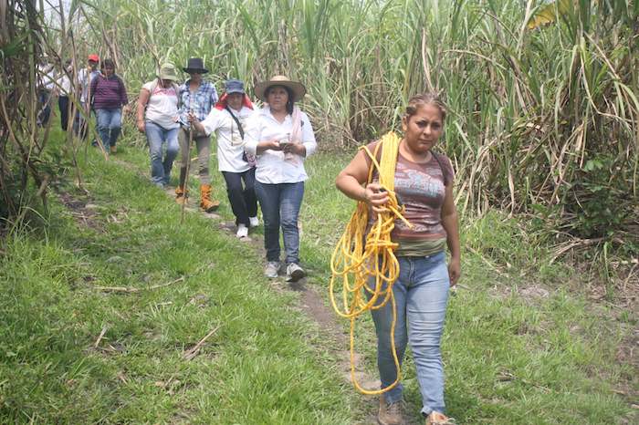 Activistas y familias de desaparecidos en busca de restos en Veracruz. Foto: Foto: Miguel Ángel León Carmona, BlogExpediente