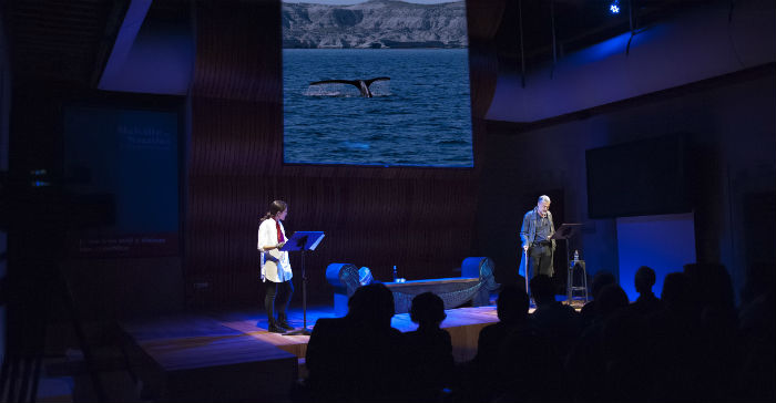 Elena De Haro Y Arturo Ríos En La Lectura Dramatizada De melville En Mazatlán Foto El Colegio Nacional