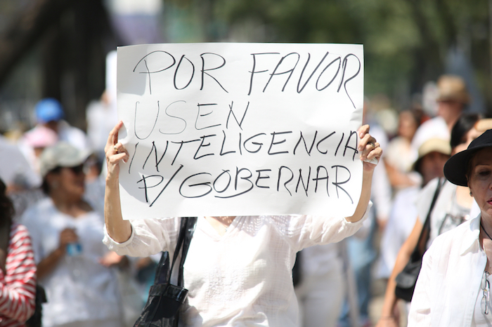 Durante La Movilización Los Ciudadanos Reclamaron a Miguel Ángel Mancera Por Las injustas Medidas Aplicadas Recientemente Foto Francisco Cañedo Sinembargo