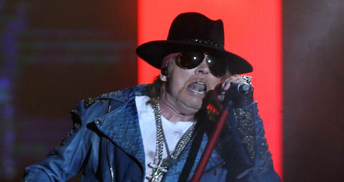 Axl Rose El Líder Del Grupo Estadounidense Guns N'Roses. Foto: EFE