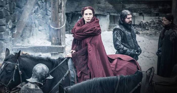 Carice Van Houten Foto Facebook Game of Thrones