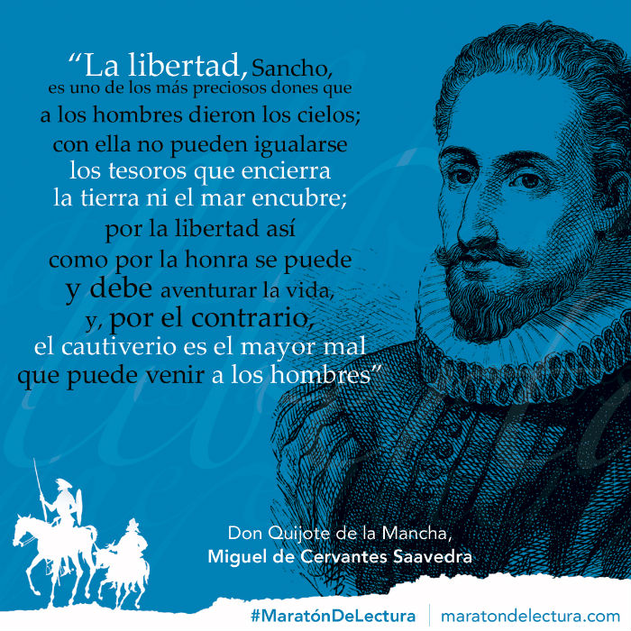 Celebrando a Miguel De Cervantes Saavedra Foto Especial