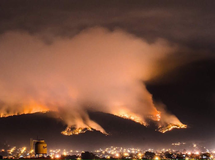 El Día De Ayer Fueron Provocados Incendios En Tres Puntos Diferentes De Uruapan Foto Twitter Vía casahaus