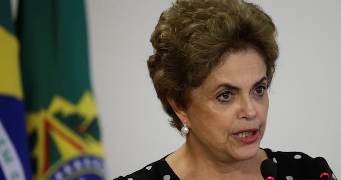 El Destino De La Mandataria Dilma Rousseff Ahora Está En Manos De Los Senadores Brasileños Foto Efe