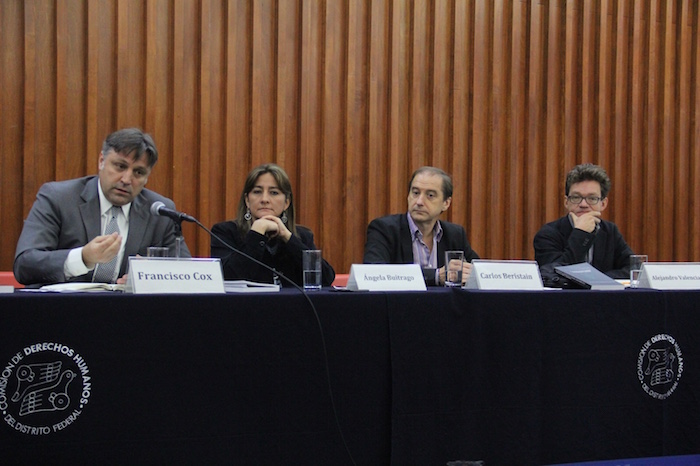 Los integrantes del Grupo de Expertos de la CIDH. Foto: Luis Barrón, SinEmbargo.