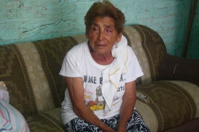 Raymunda Pérez Solís Abuela De Luis Humberto Morales Santiago Uno De Los Tres Jóvenes Levantados Por Policías Municipales De Papantla Veracruz Foto Blogexpediente