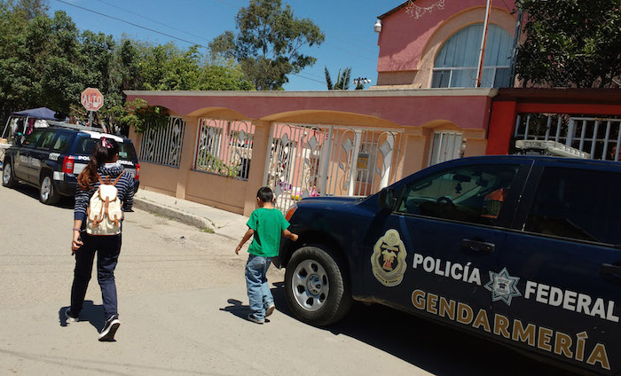 Autoridades Mexicanas No Han Emitido Información Oficial Referente a La Ubicación De La Entrada Del Túnel Aunque Se Realizó Un Operativo Por Parte De Agentes De Gendarmería De La Policía Federal En Un Domicilio Ubicado En La Calle Diego Rivera En La Colonia Nueva Tijuana Foto Cuartoscuro