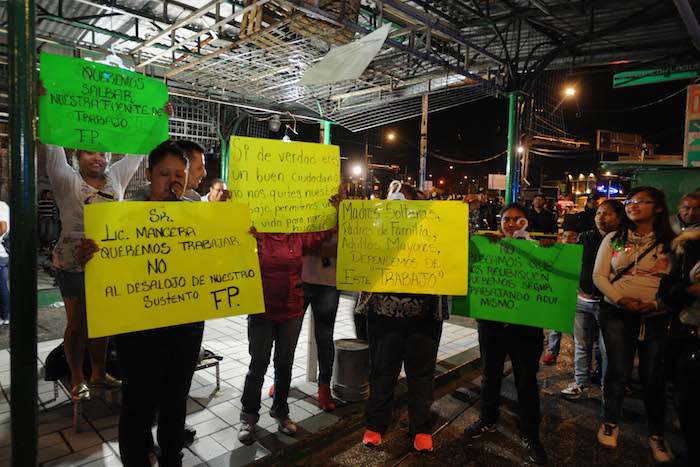 Comerciantes Se Manifiestan Contra El Operativo De Esta Madrugada En Tepito Foto Cuartoscuro