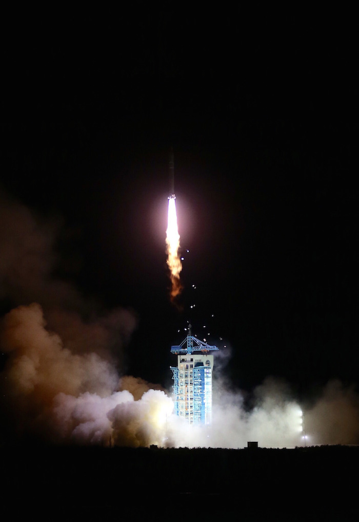 El Satélite Sj Despegó En El Centro De Lanzamiento De Satélites De Jiuquan Foto Xinhua