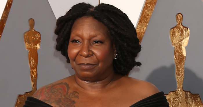 La Actriz Y Presentadora Whoopi Wolberg Foto Shutterstock