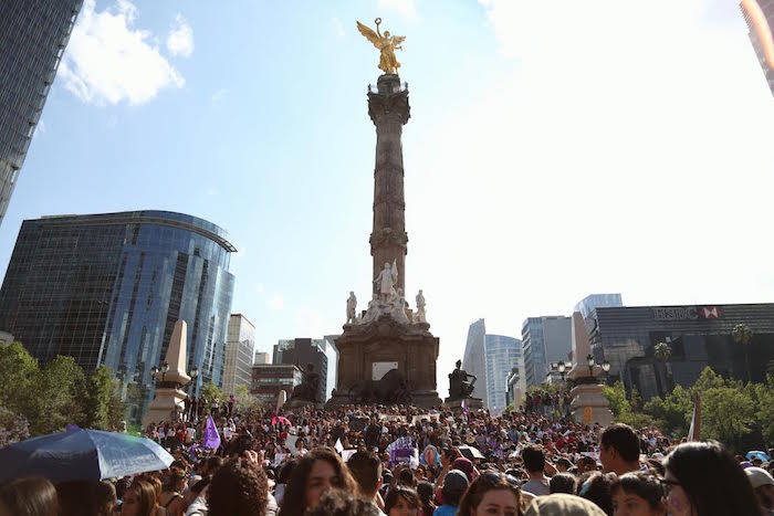 Poco Después De Las Horas El Contingente Procedente De Ecatepec Edomex Arribó a La Ciudad De México Foto Francisco Cañedo Sinembargo