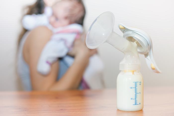 La producción de leche comienza en la madre ya en la segunda mitad del embarazo. Foto: shutterstock