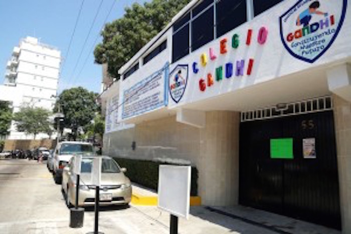 Escuelas públicas y privadas de Acapulco suspendieron labores. Foto: El Sur. 