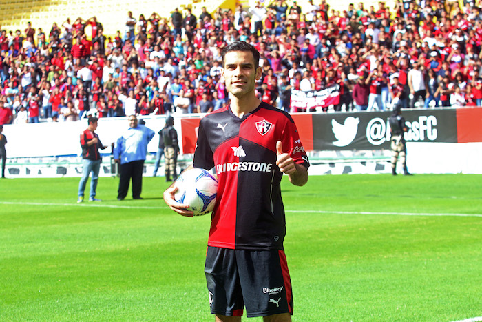 Rafa Márquez Defensa Del Atlas Foto Cuartoscuroarchivo