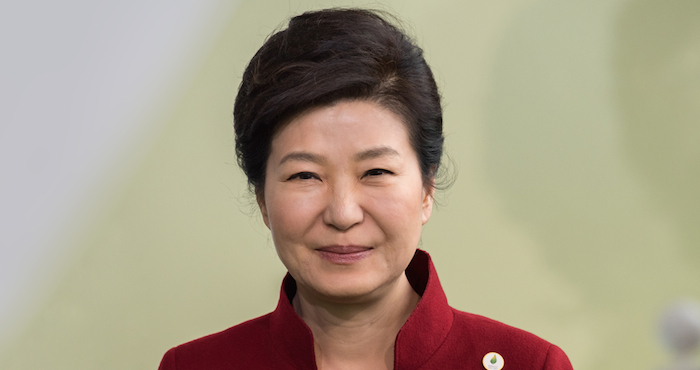 Presidenta De Corea Del Sur Park Geun hye Foto Shutterstock