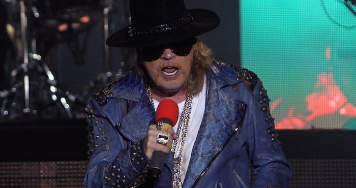 El Estadounidense Axl Rose De Años Y Líder De La Banda Guns N' Roses, será el vocalista del grupo tanto en la gira europea como en los otros diez conciertos en Estados Unidos que fueron aplazados. Foto: EFE