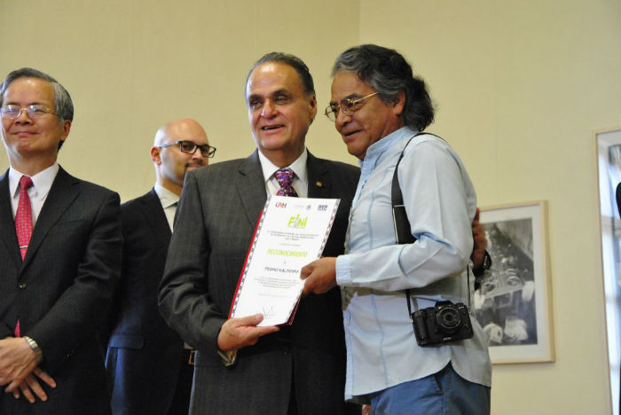 El Homenaje a Pedro Valtierra En El Fini Foto Especial