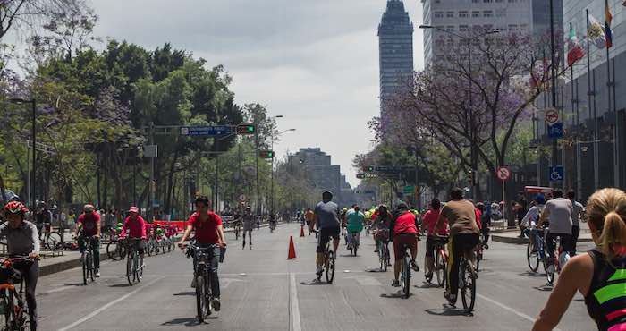 En La Imagen Un Paseo Ciclista Sobre La Avenida Juárez En La Ciudad De México Foto Cuartoscuro