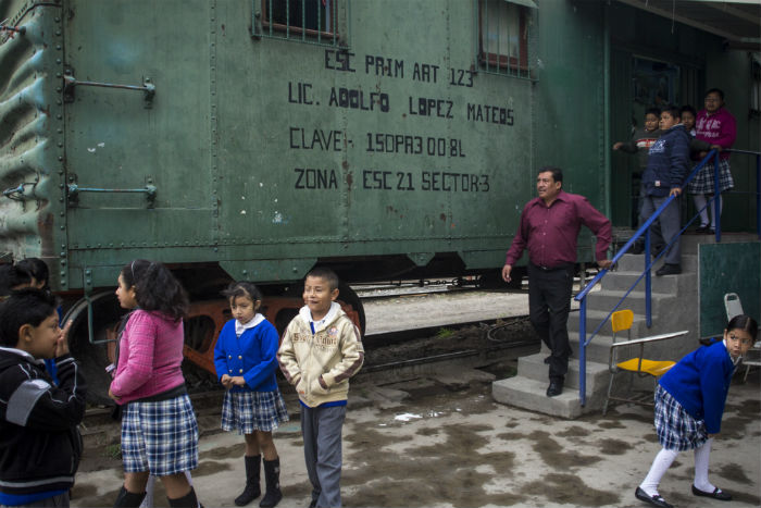 La Escuela Primaria Artículo Está Ubicada En El Municipio De Naucalpan En El Estado De México Foto Cuartoscuro