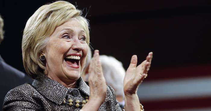 Hillary Clinton Durante La Celebración De Los Resultados De Unas Elecciones Primarias Foto Matt Rourke Ap