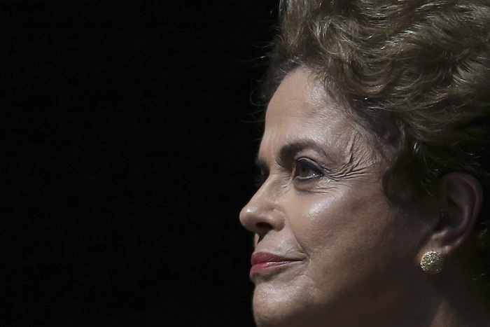 Brazils President Dilma Rousseff Attends During Opening of the National Conference of Women in Brasilia Brazil Tuesday May the Impeachment Proceedings Against Brazilian President Dilma Rousseff Have Put a Spotlight on Endemic Corruption in the Ranks of Lawmakers Some Percent of the Legislators in Both Chambers of Congress Are Being Investigated for Wrongdoing or Are Facing Corruption Charges According to Watchdog Groups ap Photoeraldo Peres