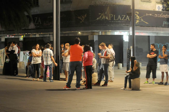 Edificios De La Ciudad Fueron Evacuados Para Resguardo De Vidas Ante El Riesgo De Algún Desastre Foto Cuartoscuro