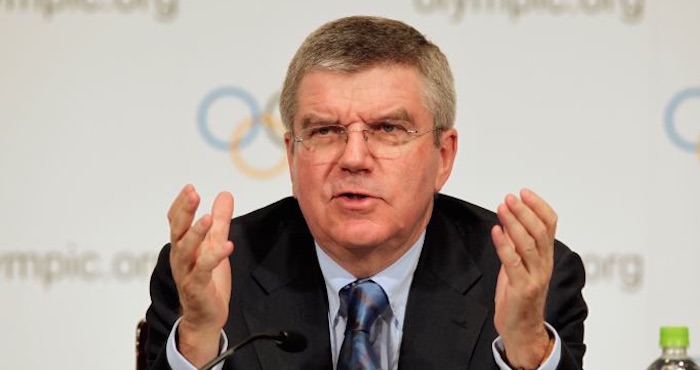 Thomas Bach Presidente Del Comité Olímpico Internacional Foto Ap