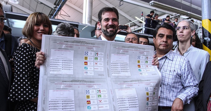 Lorenzo Córdova Consejero Presidente Del Instituto Nacional Electoral En La Presentación De Las Boletas Electorales Foto Cuartoscuro