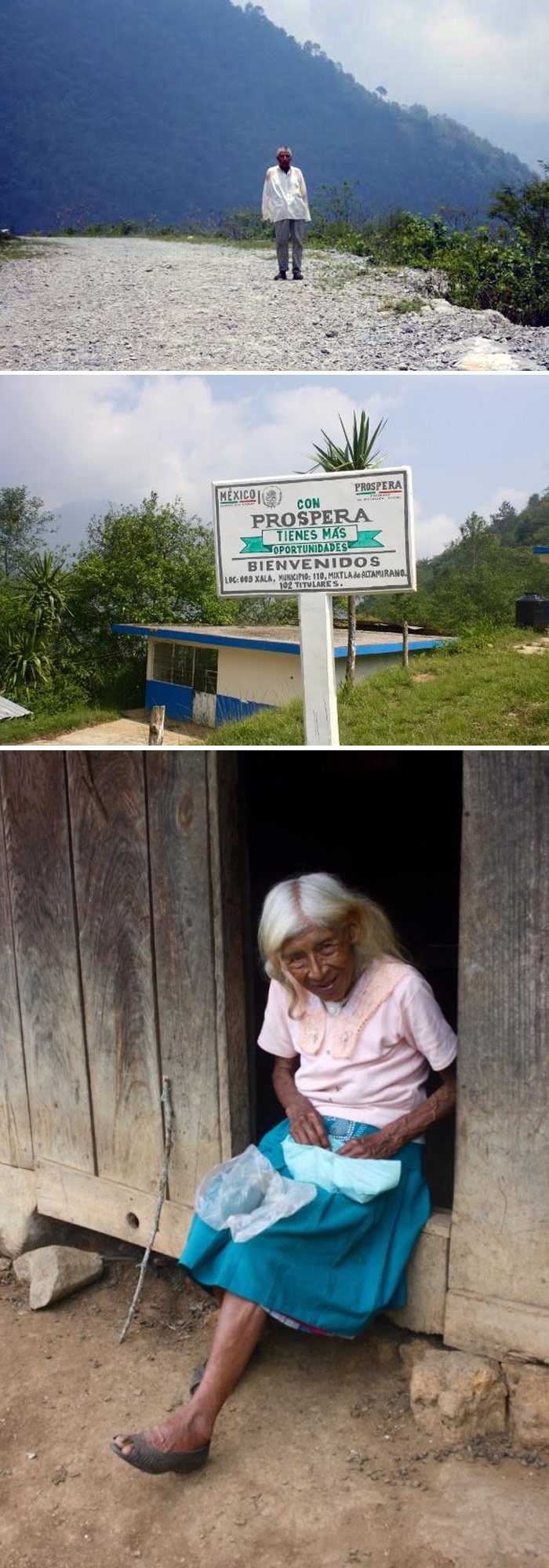 En una casita enclavada en medio de la sierra, con muros de tabla de ocote, viven Moisés, su familia, y unos cuantos animales que poseen. Foto: Miguel Carmona, BlogExpediente 