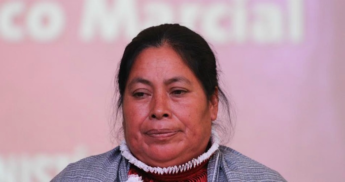 Jacinta Francisco Marcial permaneció tres años en prisión por un delito que no cometió. Fue liberada, pero sin el reconocimiento oficial de su inocencia. Foto: Luis Barrón, SinEmbargo. 