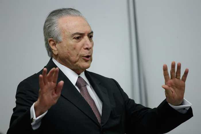 El Presidente Interino De Brasil Michel Temer Foto Efe