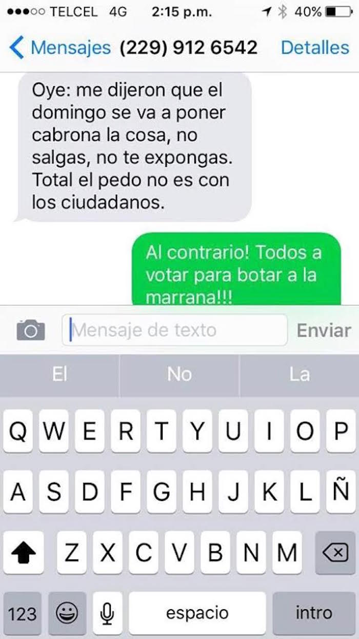 Protesta Y Humor Contra Los Anuncios Contra El Voto En Veracruz Imagen Blogexpediente