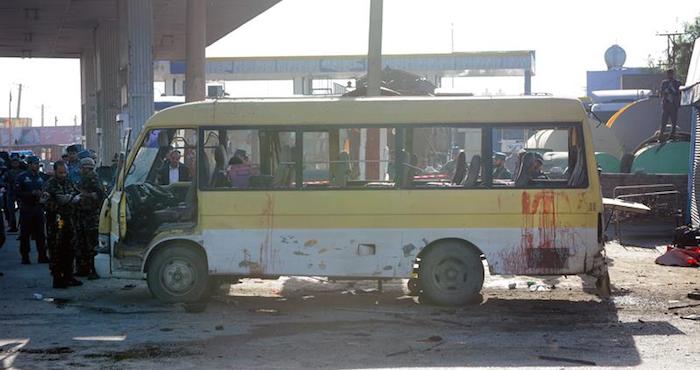 El Ataque Se Produjo a Primera Hora De La Mañana En El Este De La Capital Afgana Contra Un Autobús En El Que Viajaban Guardias De Seguridad Extranjeros Presumiblemente Nepalíes Foto Efe