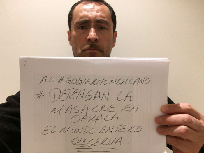 El Famoso Actor Mexicano Demián Bichir Y Su Posición Frente a La Violencia Estatal En Oaxaca Foto Especial