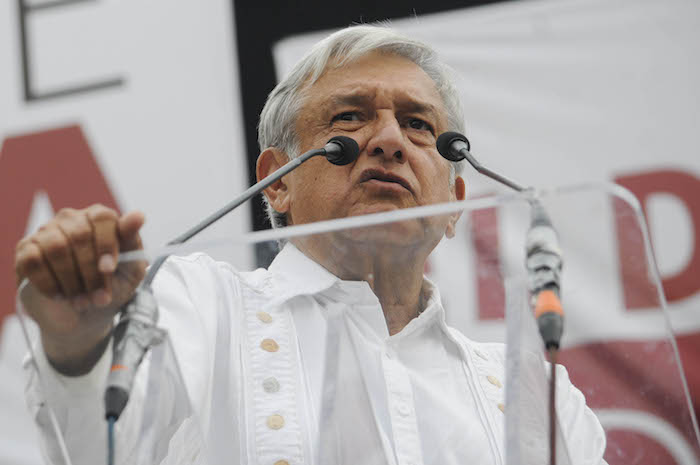 Andrés Manuel López Obrador En El Cierre De Campaña De Los Candidatos Por Morena a La Asamblea Constituyente Foto Cuartoscuro