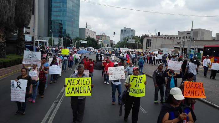 Los Maestros Disidentes Se Movilizaron Desde El Centro De La Ciudad a La Avenida Chapultepec Foto Luis Barrón Sinembargo