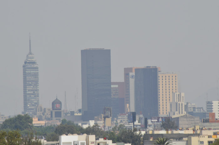 En lo que va del año en México se han decretado ocho contingencias ambientales ante los elevados indices de contaminación que registró el aire de la ciudad de México. Foto: Cuartoscuro 